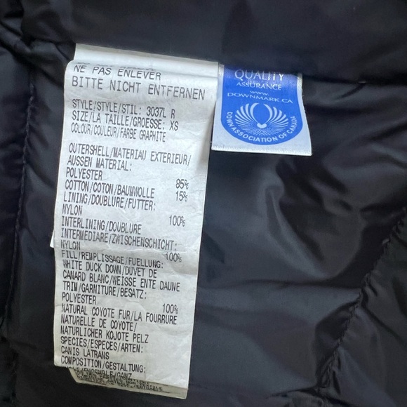 Authentic Canada Goose Women’s Victoria Parka (in Graphite Grey) - Picture 9 of 11